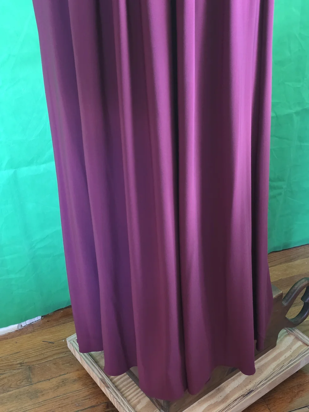 DB Studio Glitter Lace Formal Gown Merlot Burgandy NWT Size 12 - Picture 5 of 16